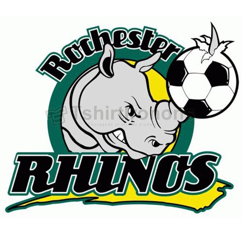 Rochester Rhinos T-shirts Iron On Transfers N3492 - Click Image to Close